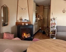 Bocal Gaskachel - Compact en Efficiënt (70x90x35), Huis en Inrichting, Kachels, Ophalen, Gebruikt, Gas, Vrijstaand