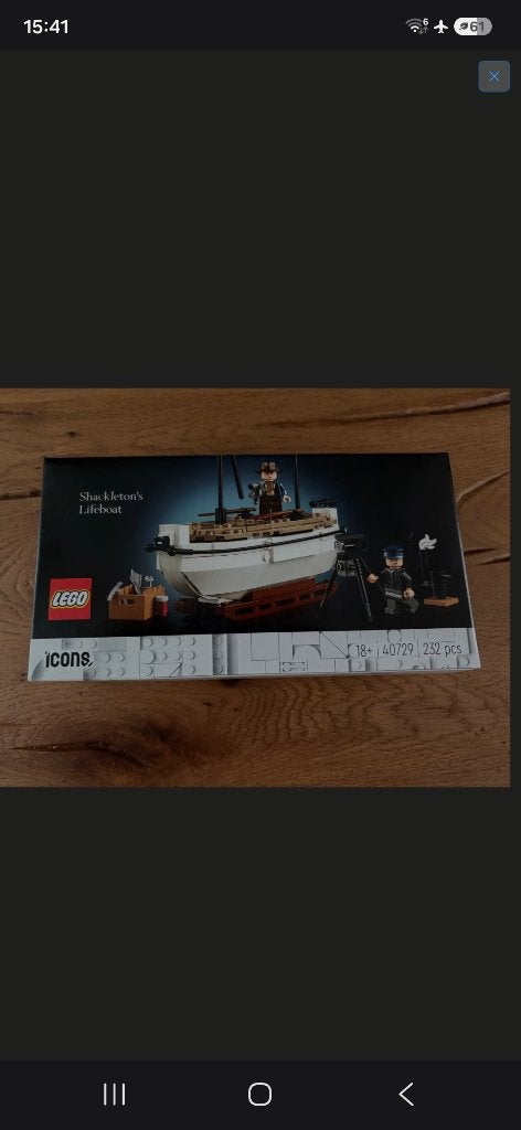 LEGO Icons 40729 Shackleton's Lifeboat Nieuw in doos, Ophalen of Verzenden, Nieuw, Lego