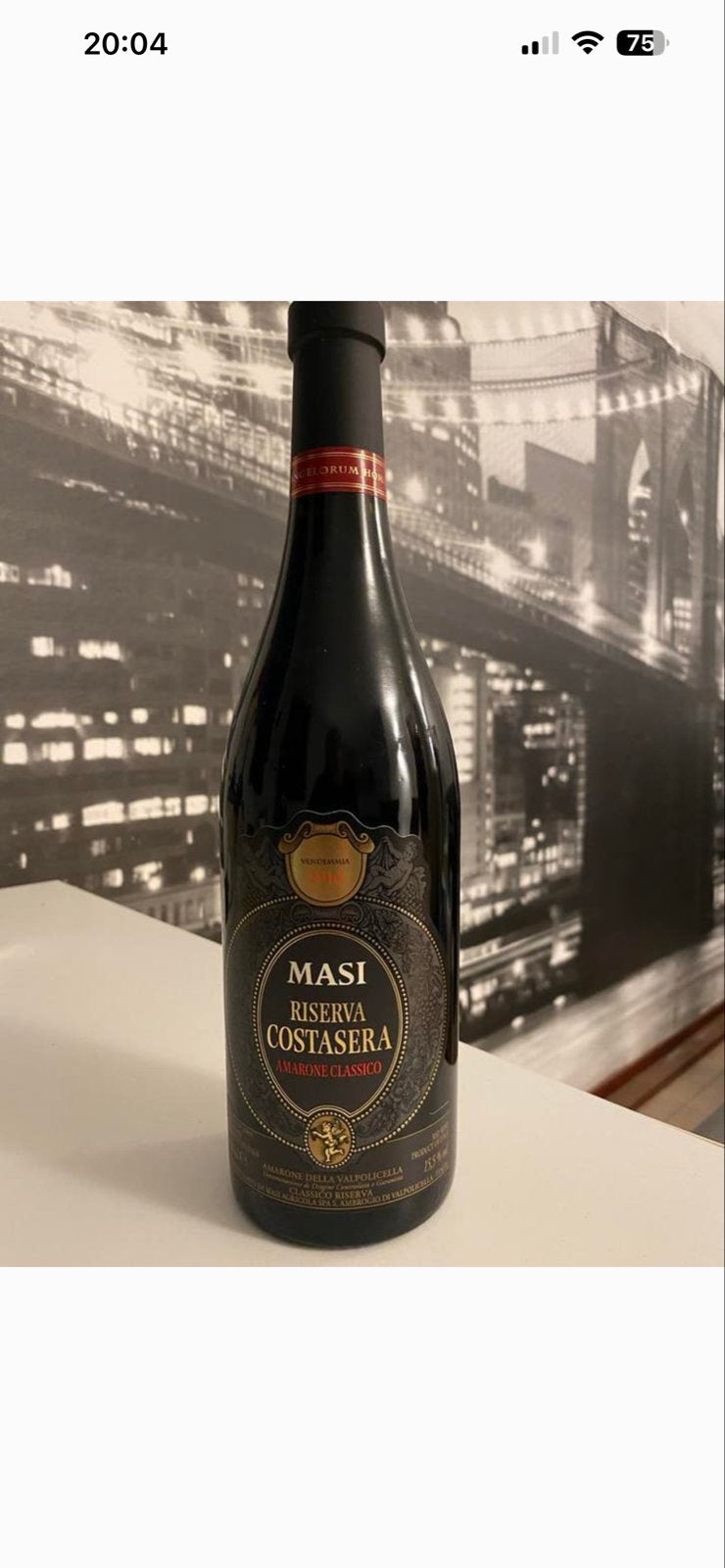 Masi Costasera Amarone Classico Riserva 2015, Nieuw, Rode wijn, Vol, Italië