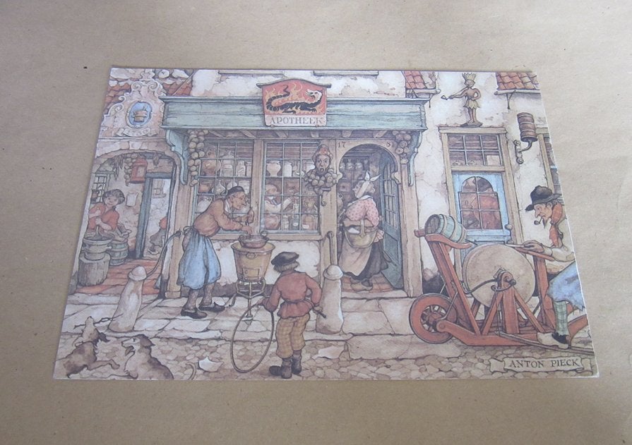 Anton Pieck ansichtkaart 11, Verzamelen, Verzenden, Nieuw, Overige typen