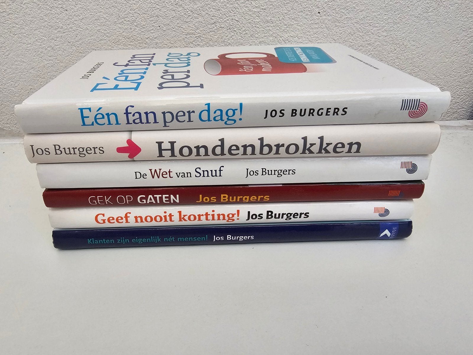 Jos Burgers Boekenpakket: 6 Inspirerende Titels, Boeken, Ophalen of Verzenden, Gelezen, Jos Burgers