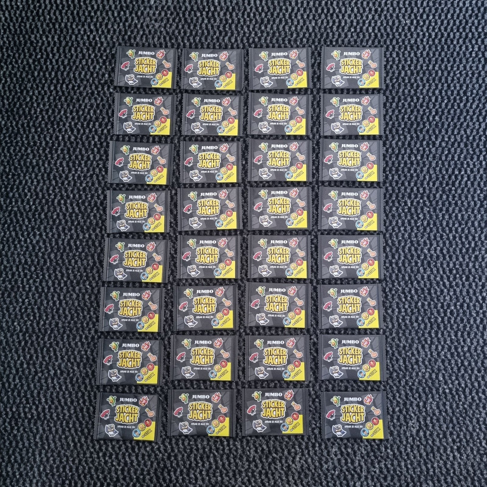 jumbo stickerjacht sticker jacht stuk tv, Ophalen of Verzenden