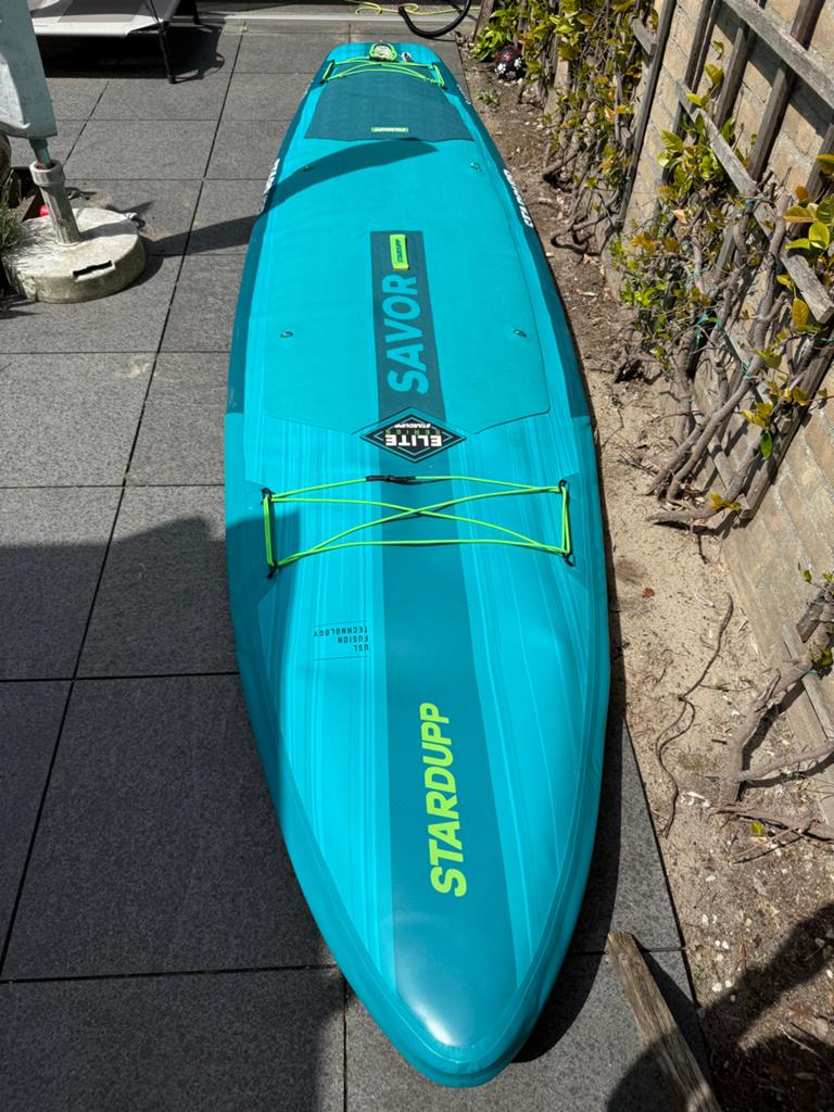 Stardupp Elite Savor SUP Board Set - Zo goed als nieuw, Watersport en Boten, Suppen, Ophalen of Verzenden, Zo goed als nieuw, SUP-boards