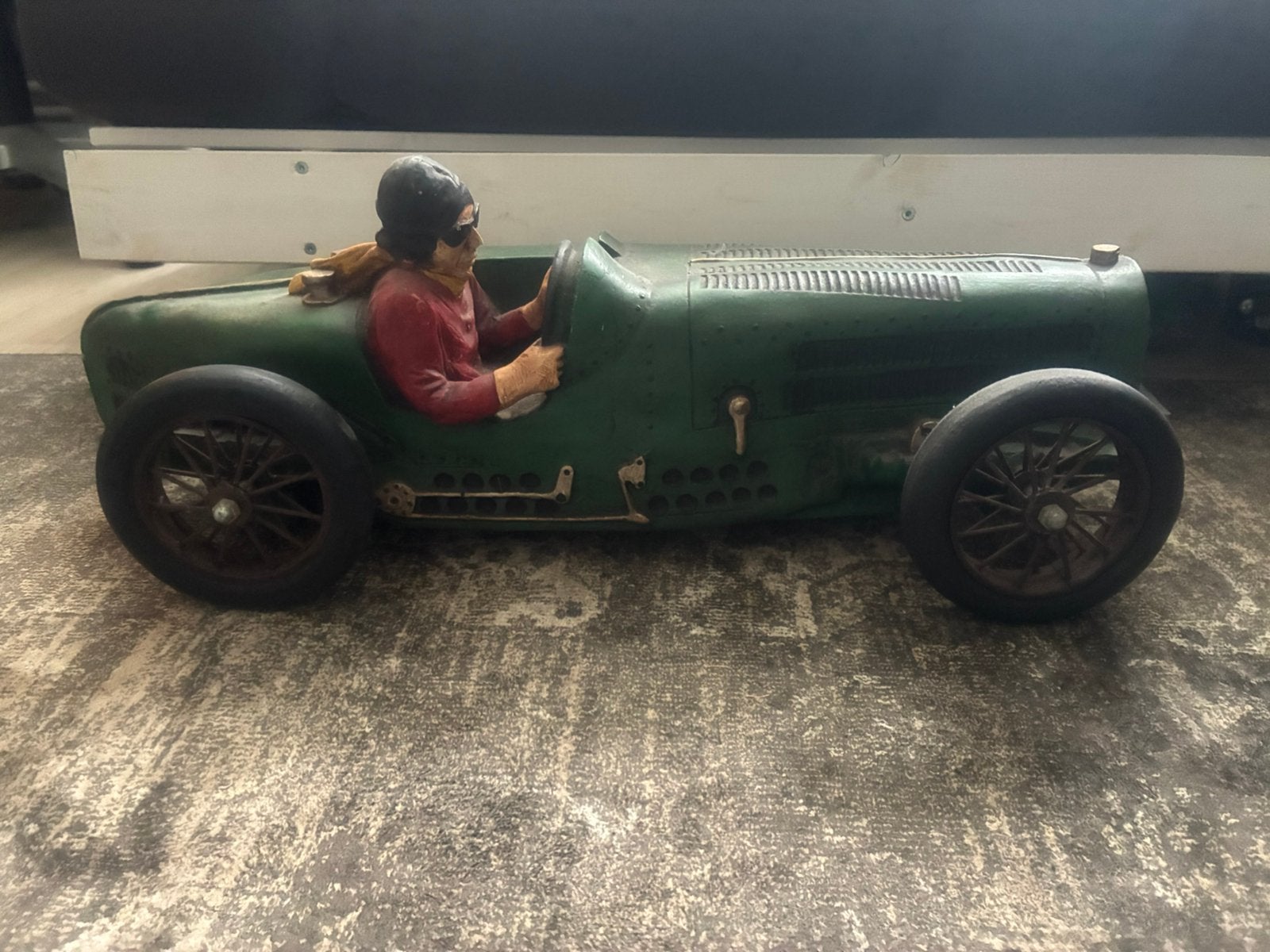 Raceauto Bugatti Groen, Hobby en Vrije tijd, Ophalen, Zo goed als nieuw, Auto