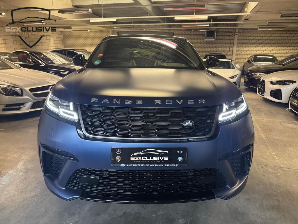 Land Rover RANGE ROVER VELAR 5.0 V8 SVAutobiography Dynamic, Automaat, Blauw, Leder, Bedrijf
