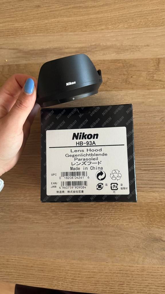 Nikon HB-93A zonnekap, Ophalen of Verzenden, Nieuw