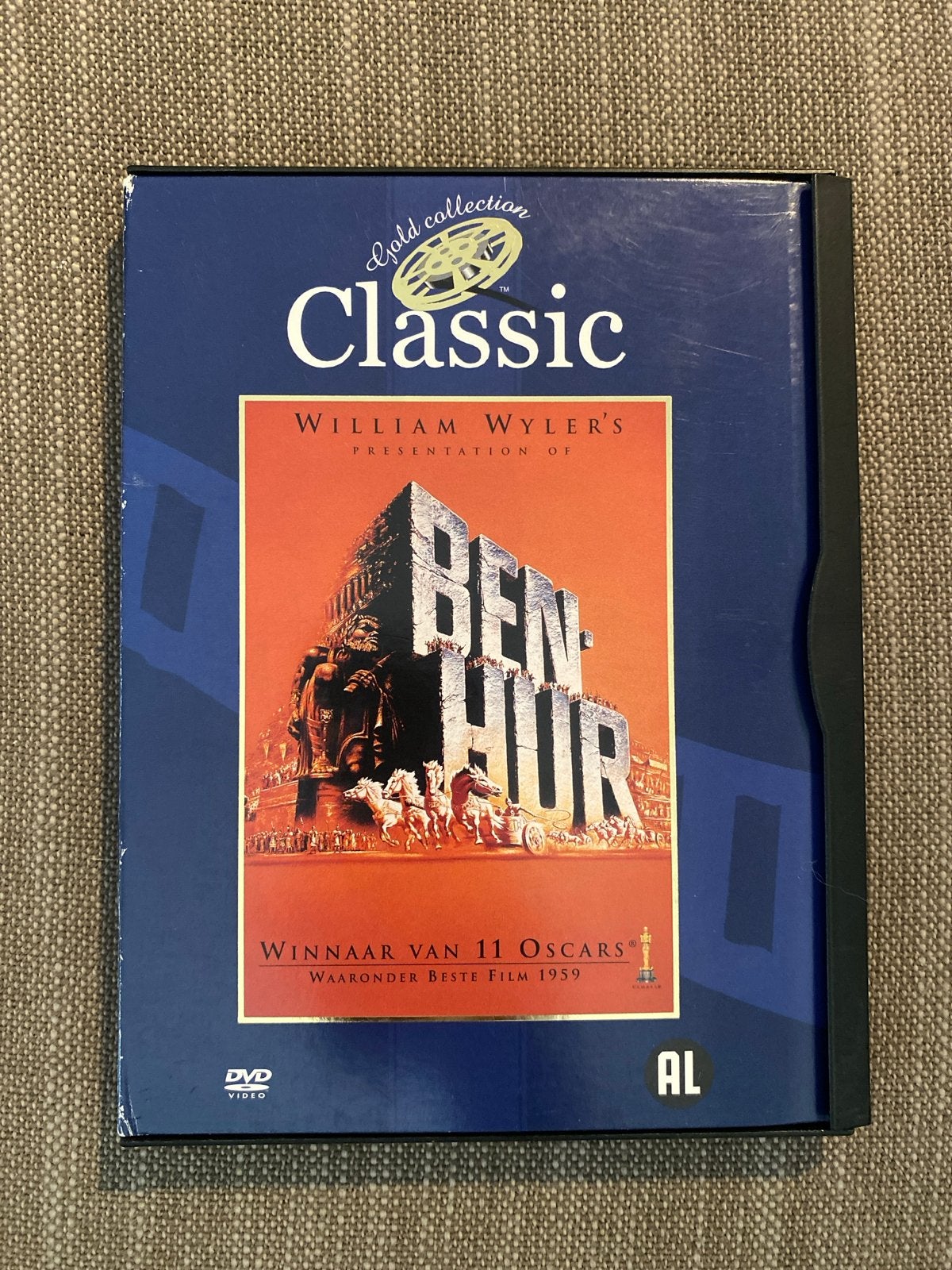 Ben-Hur dvd - Gold Collection Classic, Cd's en Dvd's, Dvd's | Klassiekers, Gebruikt, Alle leeftijden, Ophalen of Verzenden, 1940 tot 1960