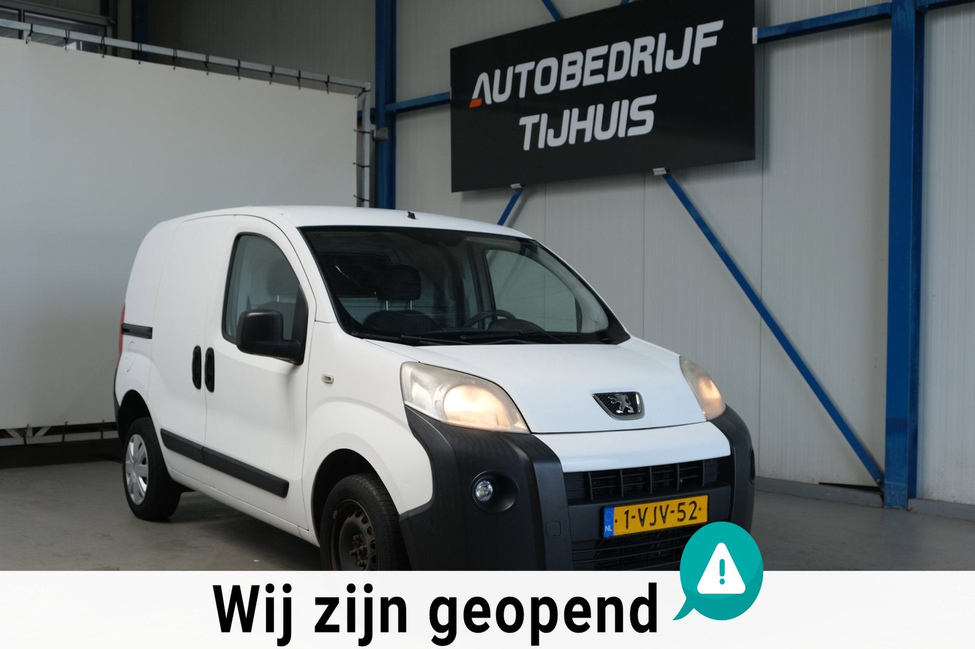 Peugeot Bipper 1.4 HDi XT Profit + > GEEN APK <, Voorwielaandrijving, Euro 5, Gebruikt, 4 cilinders