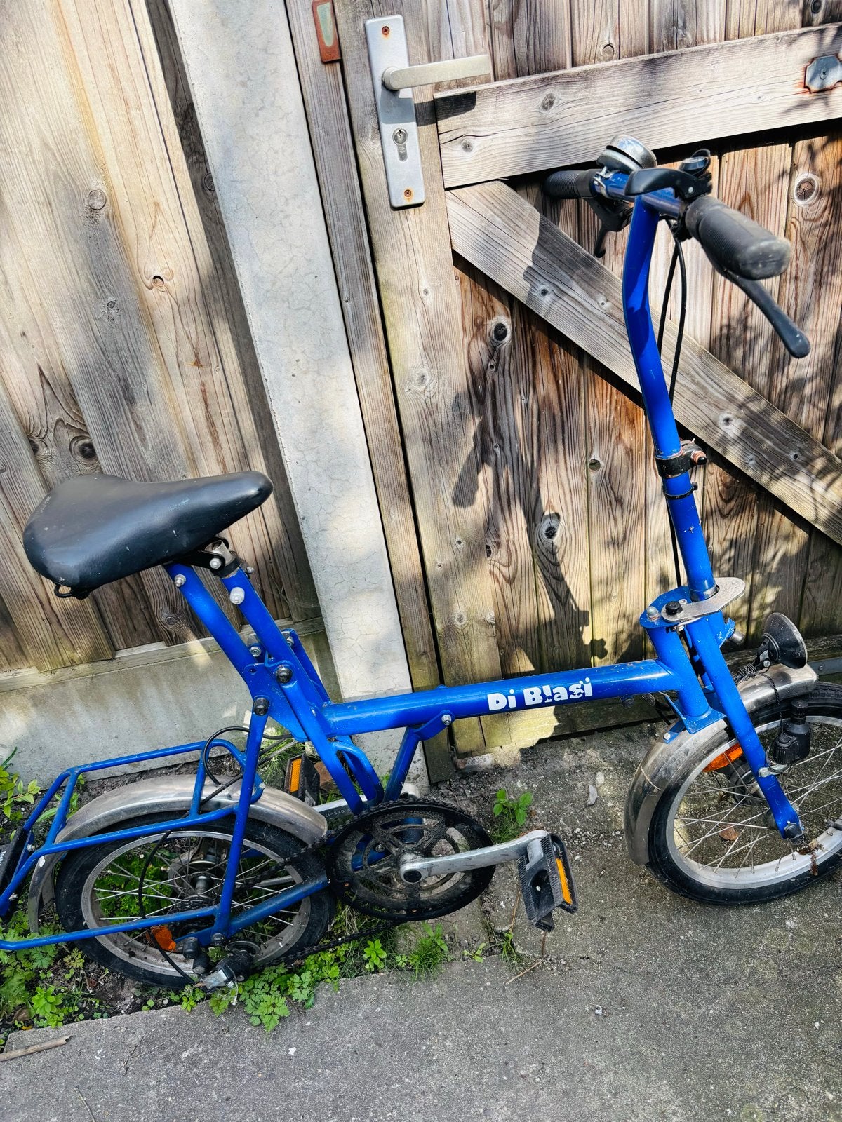 Di Blasi opvouwbare fiets - Compact en handig, Overige merken, Gebruikt, Velgrem, 16 tot 18 inch