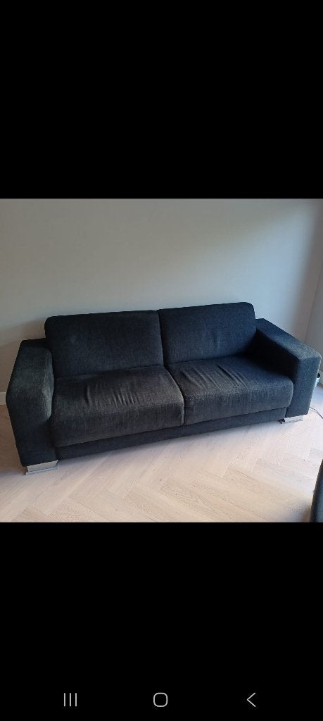 Bank met 2 stoelen, Ophalen, Gebruikt, 75 tot 100 cm