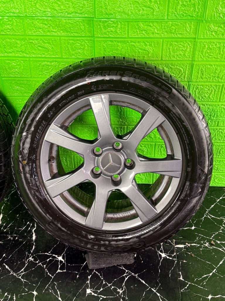 Mercedes S-Klasse E-Klasse velgen 16" 5x112 winter w210 w220, Auto-onderdelen, Banden en Velgen, Niet ingevuld, Gebruikt, 16 inch
