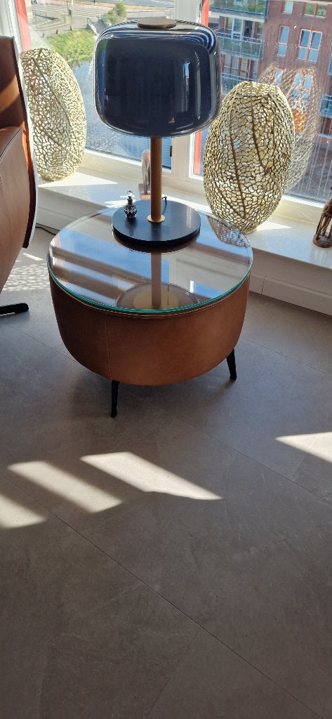 Ronde salontafel, Ophalen, Overige materialen, 50 tot 100 cm, Rond