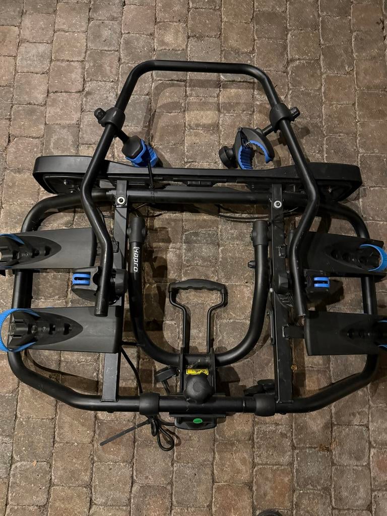 Hapro Atlas 2 fietsendrager, Auto diversen, Fietsendragers, Zo goed als nieuw, Trekhaakdrager, 2 fietsen, Elektrische fiets, Ophalen