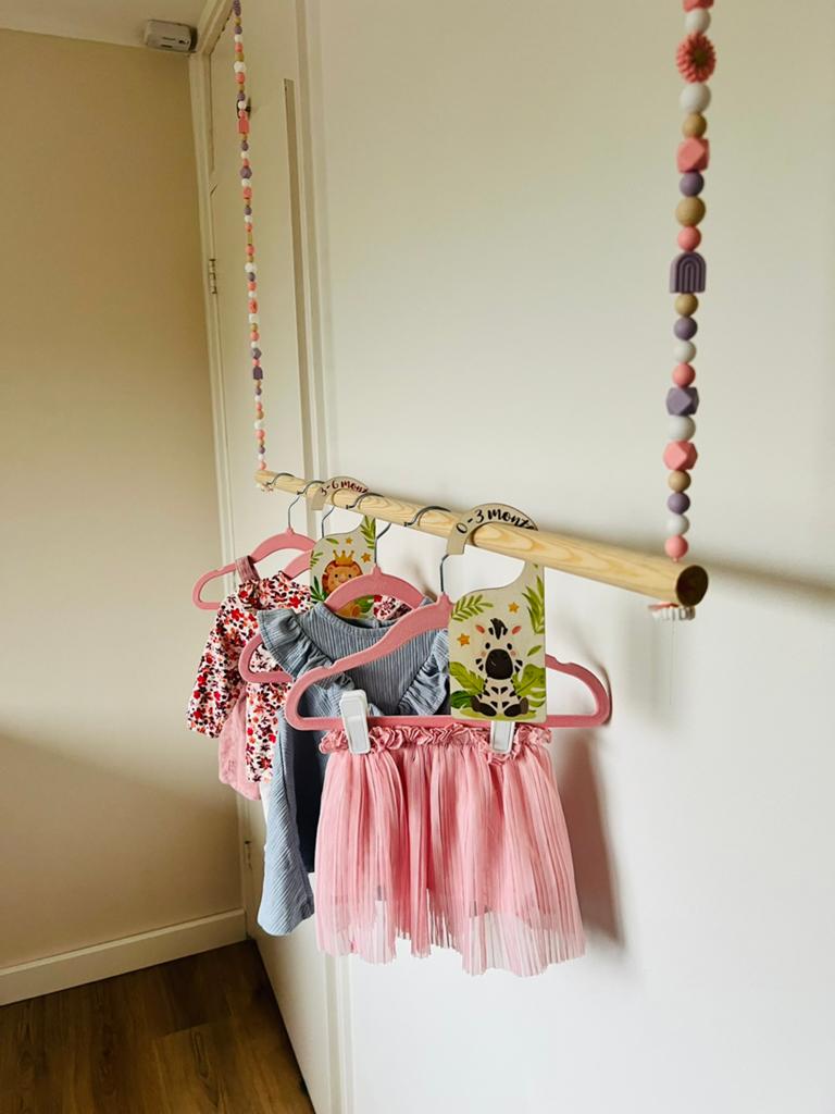 Kledingrek babykamer / kinderkamer, Ophalen of Verzenden, Nieuw, Kapstokje