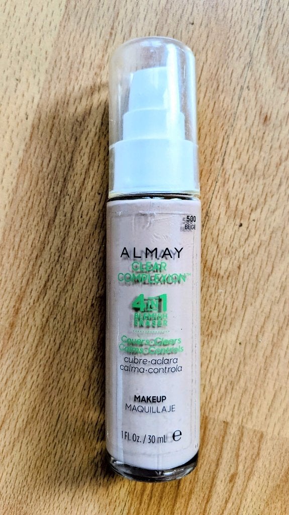 Almay Clear complexion Foundation Concealer, Ophalen, Nieuw, Beige, Gehele gezicht