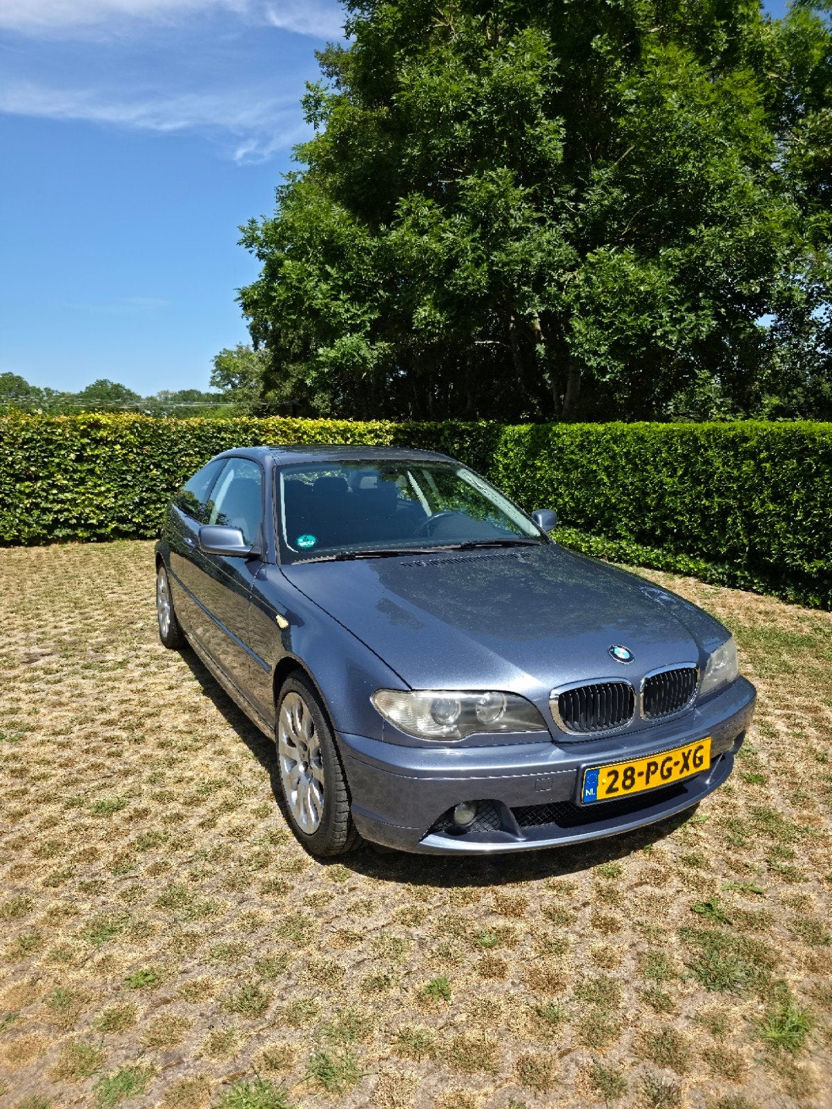 BMW 3-Serie 2.0 CI 318 Coupe 2004 Blauw, Auto's, Achterwielaandrijving, 1995 cc, Blauw, Handgeschakeld