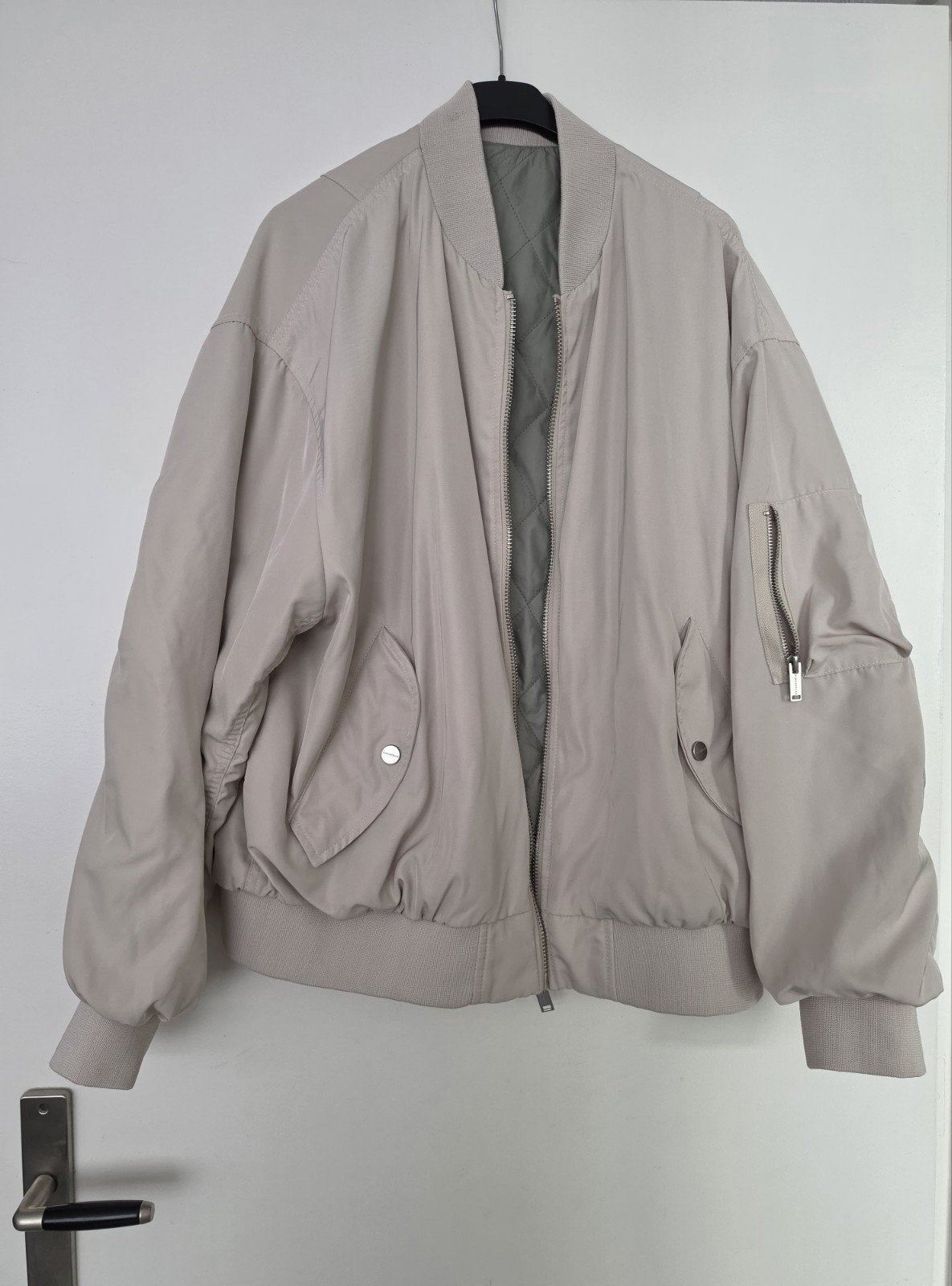 Rino & Pelle Reversible Bomberjack Elyn (Maat 42), Ophalen of Verzenden, Zo goed als nieuw, Maat 42/44 (L), Beige