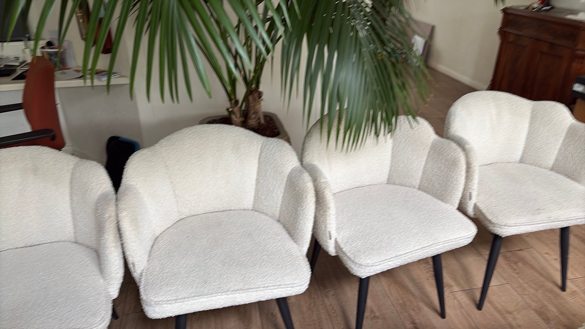 Riviera Maison draaibare eetkamerstoelen, Ophalen, Gebruikt, Overige kleuren, Vier