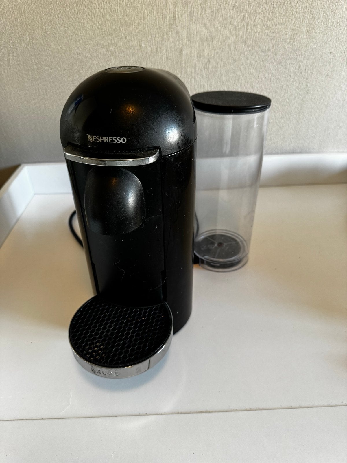 Nespresso Krups XN9008 Vertuo Pop Koffiemachine Zwart, Witgoed en Apparatuur, Ophalen, Koffiemachine, Zo goed als nieuw, 1 kopje