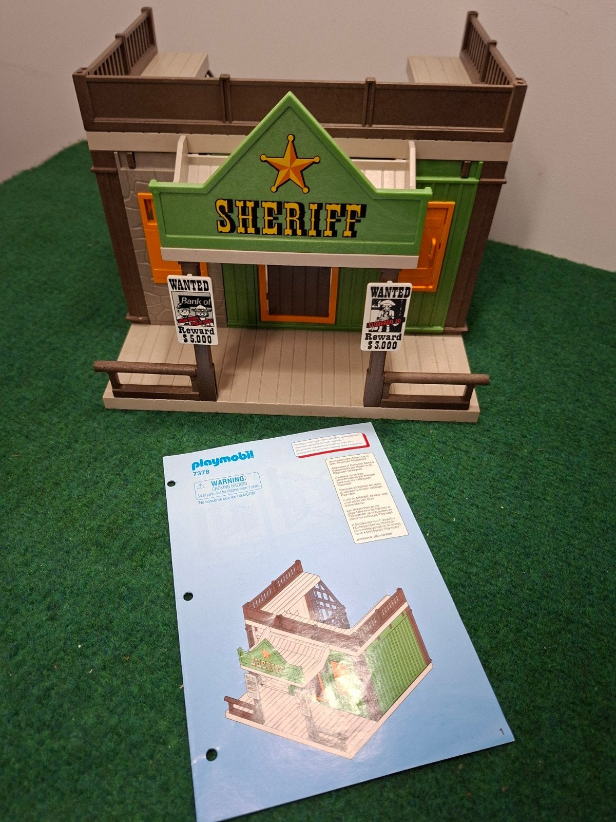 Playmobil Western Sheriff's Office 7378, Kinderen en Baby's, Speelgoed | Playmobil, Ophalen of Verzenden, Zo goed als nieuw