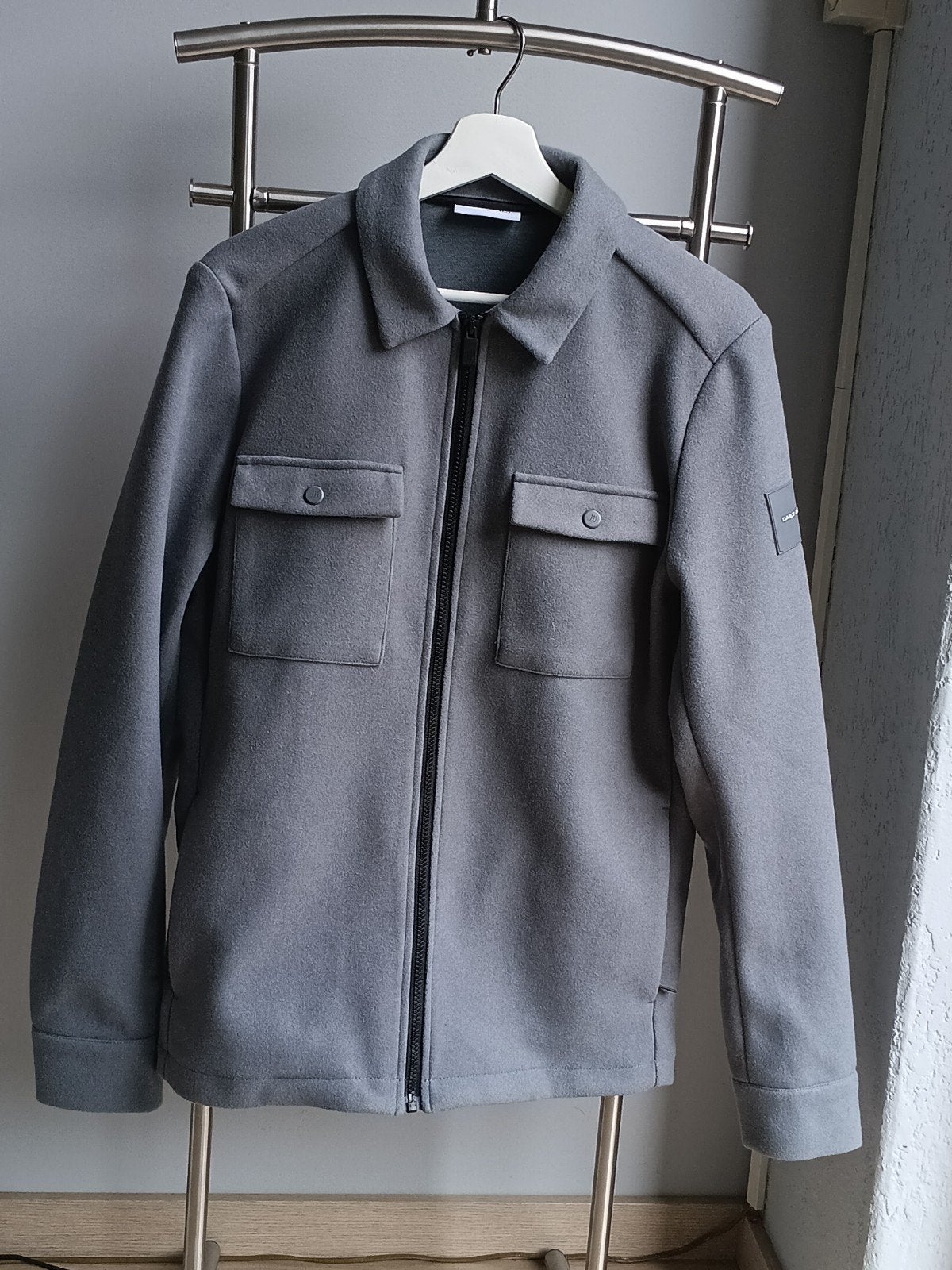 Nieuw Daily Aesthetikz Soft Grijze Jas Maat M, Kleding | Heren, Maat 48/50 (M), Nieuw, Ophalen of Verzenden, Daily Aesthetikz