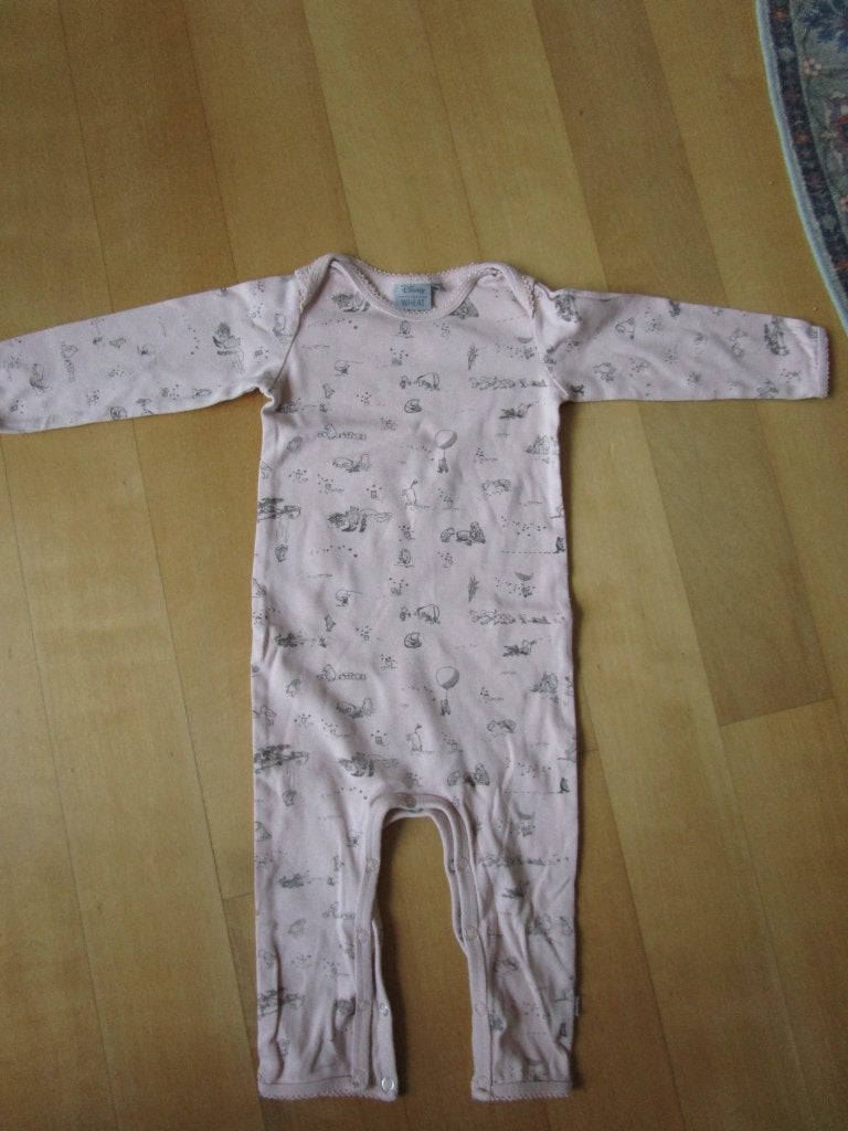 Disney maat 74 - onesie van Winnie de Poeh, Disney, Meisje, Ophalen of Verzenden, Zo goed als nieuw
