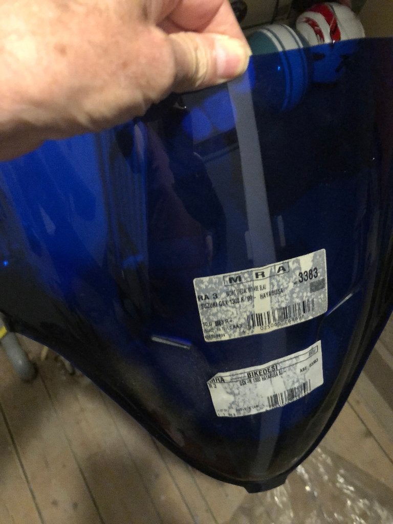 motor onderdelen splinter nieuwe blauwe-kuipruit Hayabusa G1, Ophalen of Verzenden, Nieuw