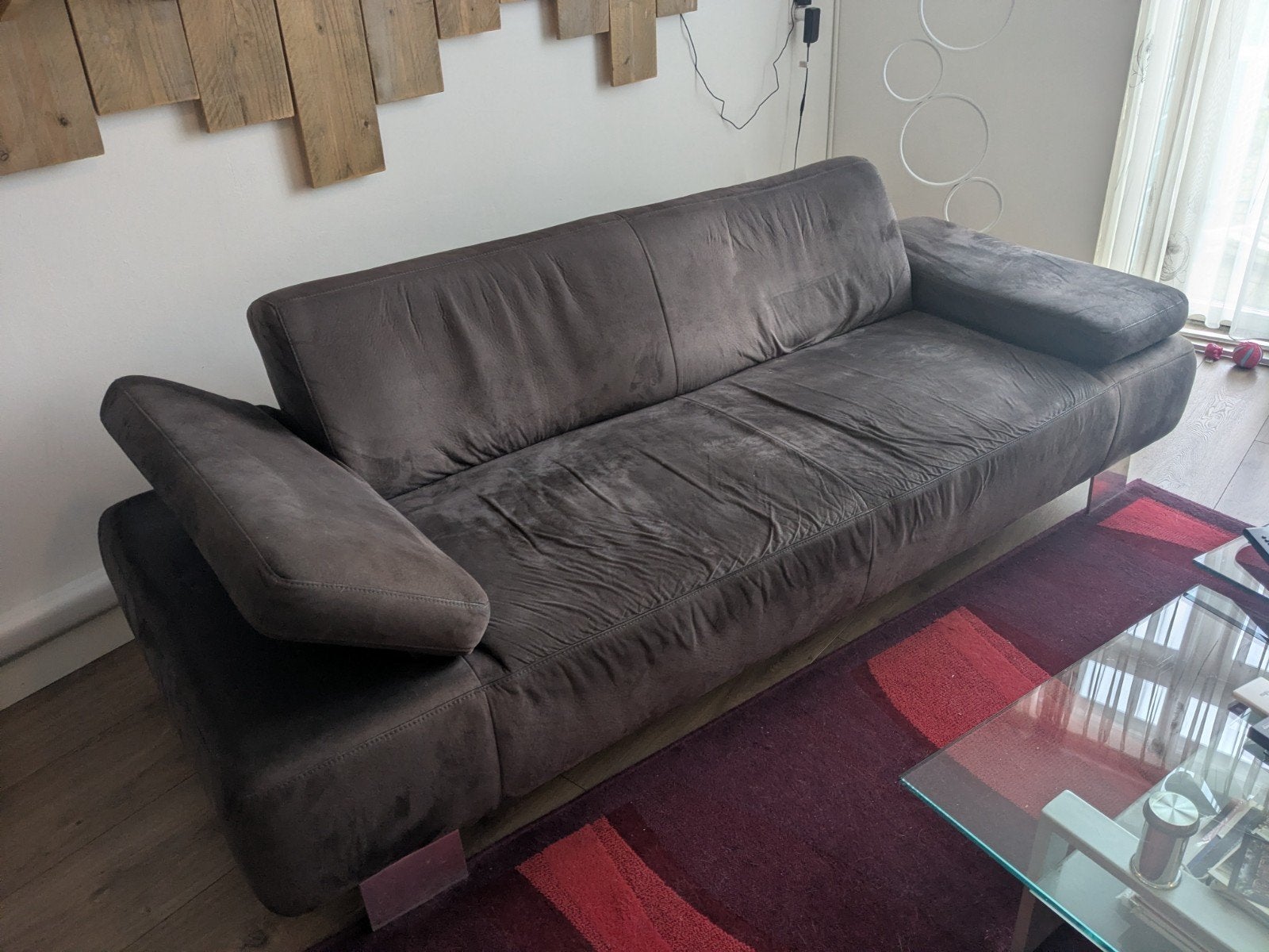 Montel 3-zitsbank - Comfortabel en Stijlvol - gratis, Ophalen, Gebruikt, Driepersoons, 75 tot 100 cm