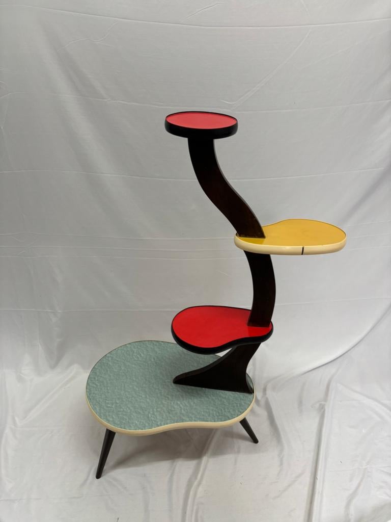 Vintage jaren '50 plantentafel of etagère Mid-Century Modern, Ophalen of Verzenden, Gebruikt