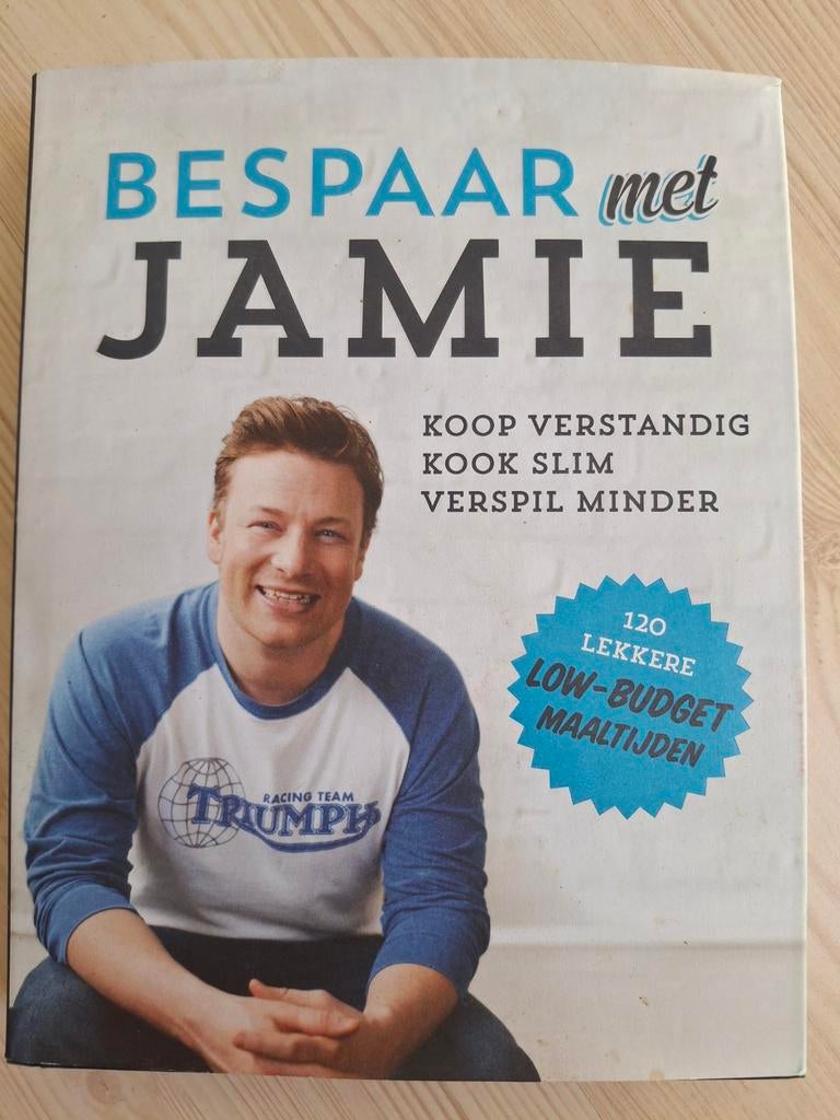 Bespaar met Jamie - Jamie Oliver kookboek, Boeken, Kookboeken, Hoofdgerechten, Ophalen of Verzenden, Zo goed als nieuw, Jamie Oliver