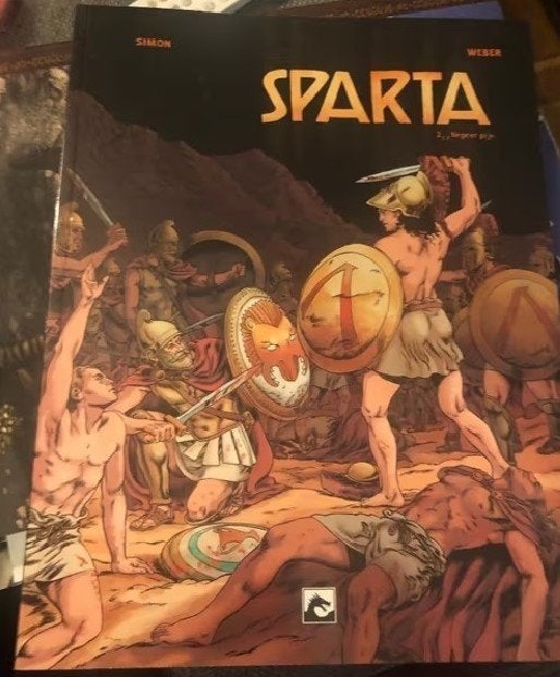 negeer pijn sparta b4, Boeken, Eén stripboek, Ophalen of Verzenden, Zo goed als nieuw