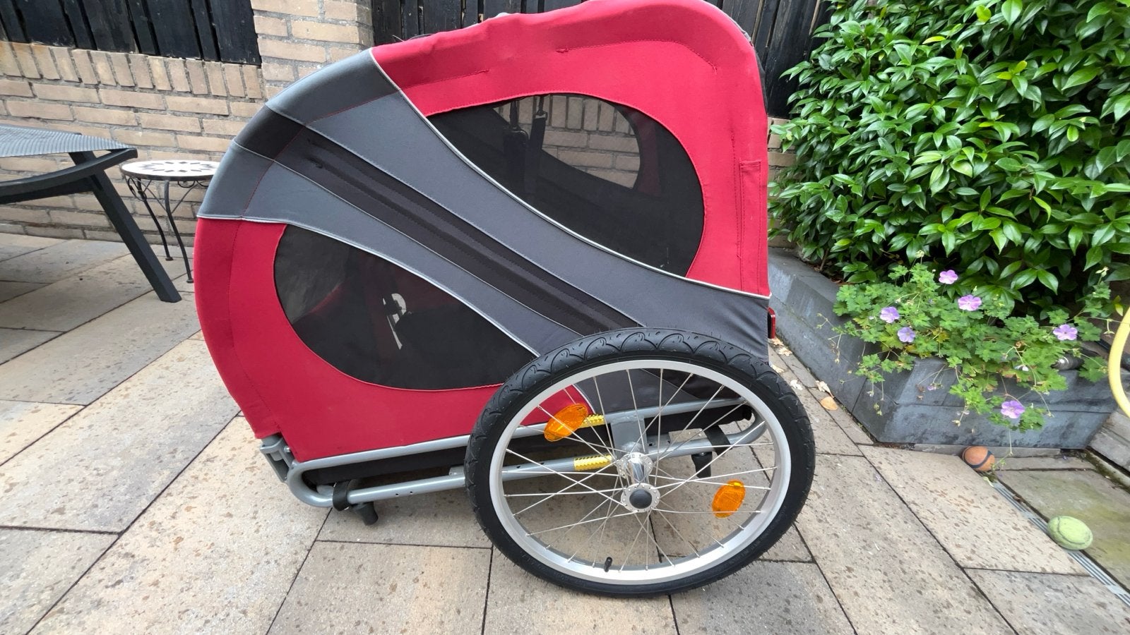 DutchDog Doggyride Novel Hondenkar - Zo goed als nieuw, Fietsen en Brommers, Ophalen, Opvouwbaar, 20 tot 40 kg, Zo goed als nieuw