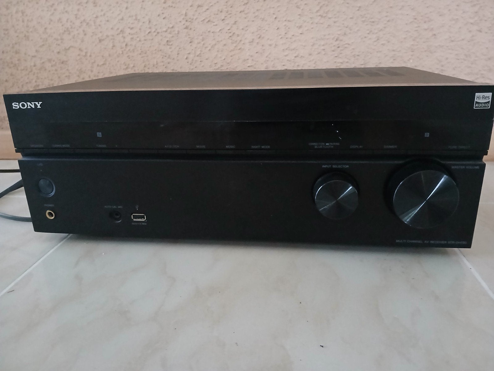 Multi channel av receiver str-dh750 van Sony home cinema set, Ophalen, 120 watt of meer, Sony