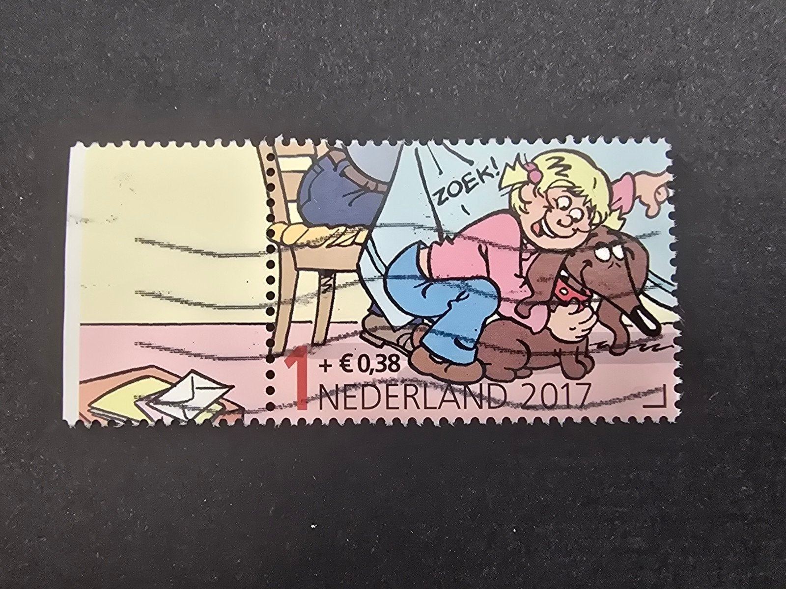 Kinderpostzegel Nederland 2017 - NVPH 3586d - Met Tab, Postzegels en Munten, Postzegels | Nederland, Ophalen of Verzenden, Na 1940
