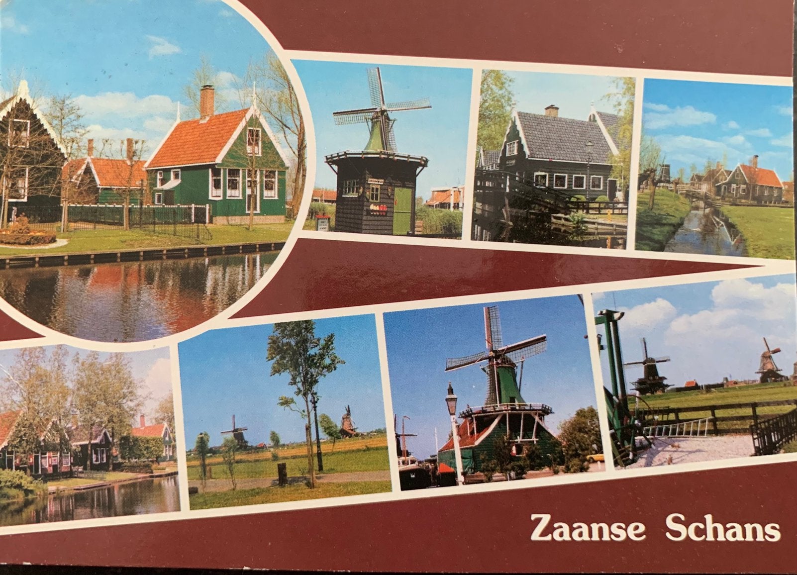 Zaanse Schans., Ophalen of Verzenden, Gelopen, Noord-Holland