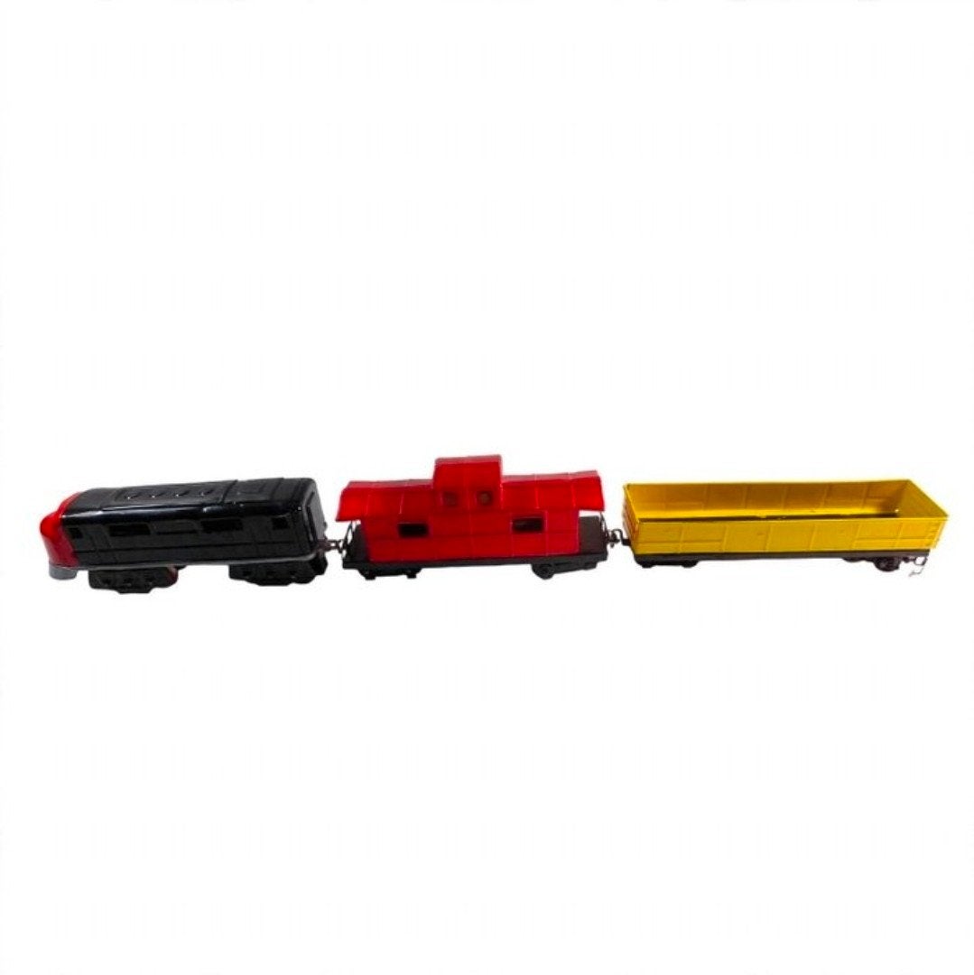 Zeldzame Bandai Blikken Treinset- Friction Diesel Freight, Ophalen of Verzenden, Gebruikt, Treinset, Overige merken