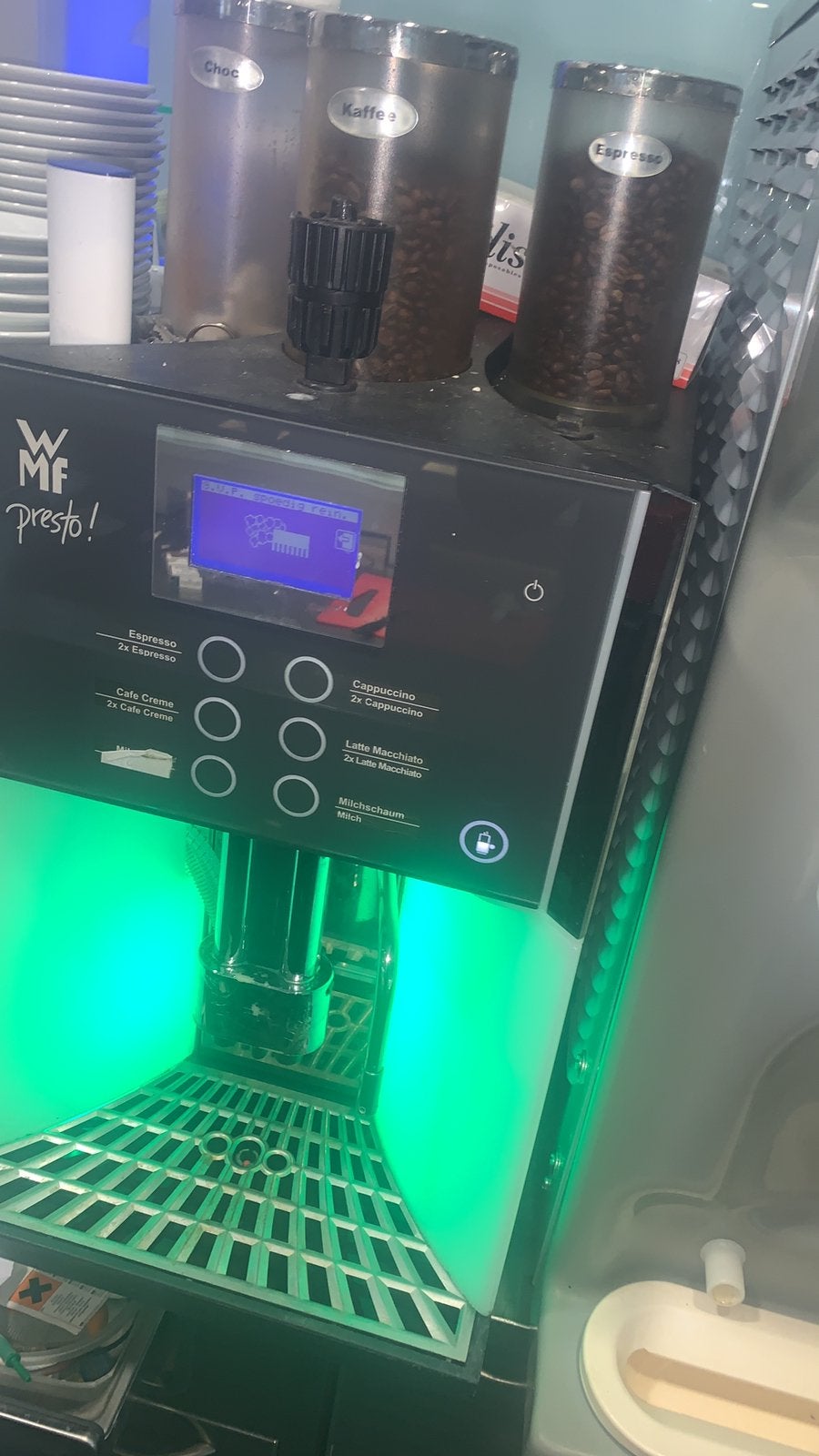 Wmf presto /. Koffiemachine / espresso machine / koffie, 10 kopjes of meer, Ophalen, Zo goed als nieuw, Koffiemachine