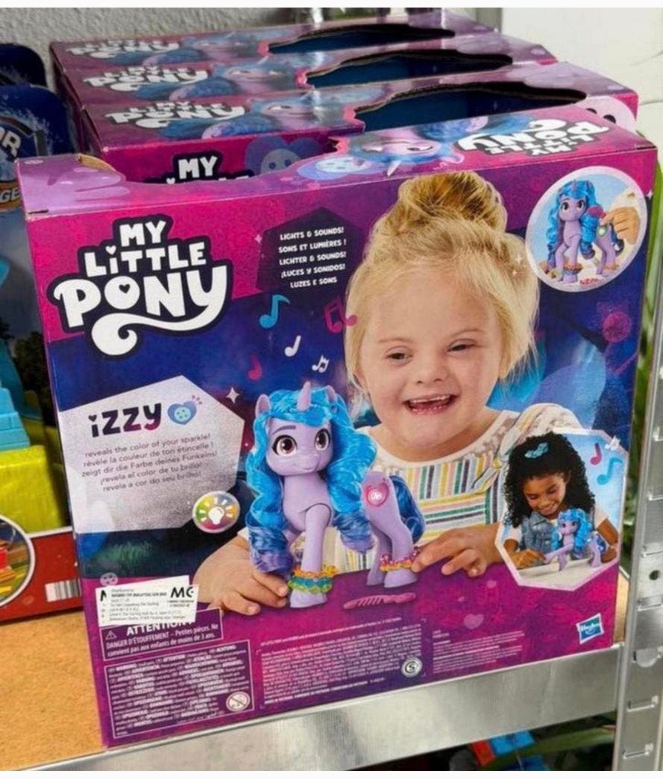 My Little Pony See You Sparkle Izzy Moonbow Speelpaard NIEUW, Nieuw, Ophalen of Verzenden, H, H