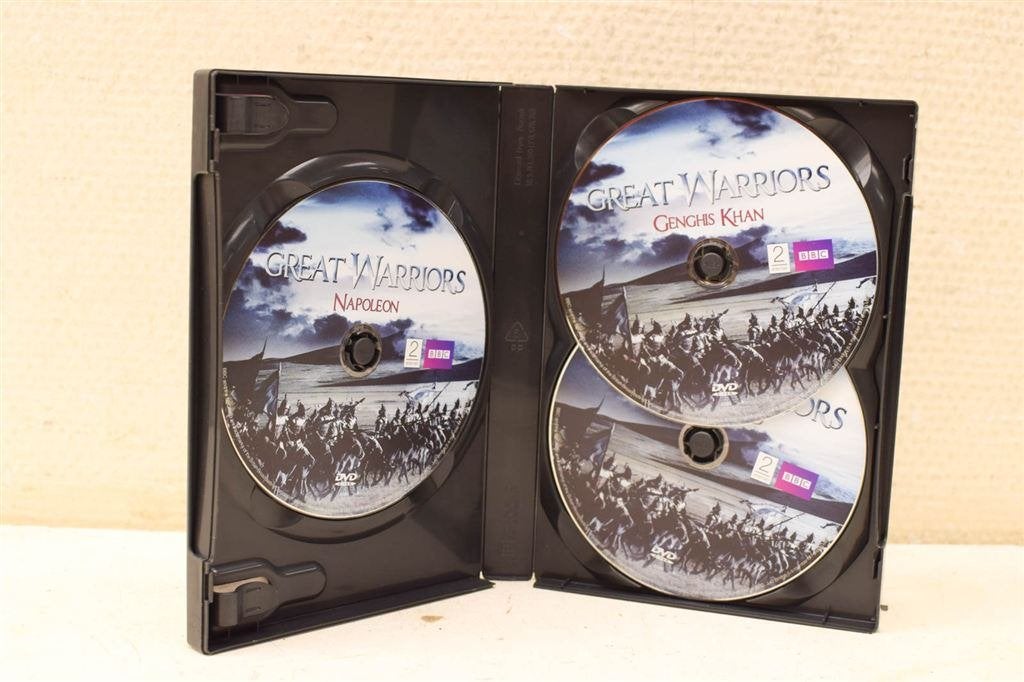 3 DVD box Great Warriors 48453, Ophalen of Verzenden, Gebruikt