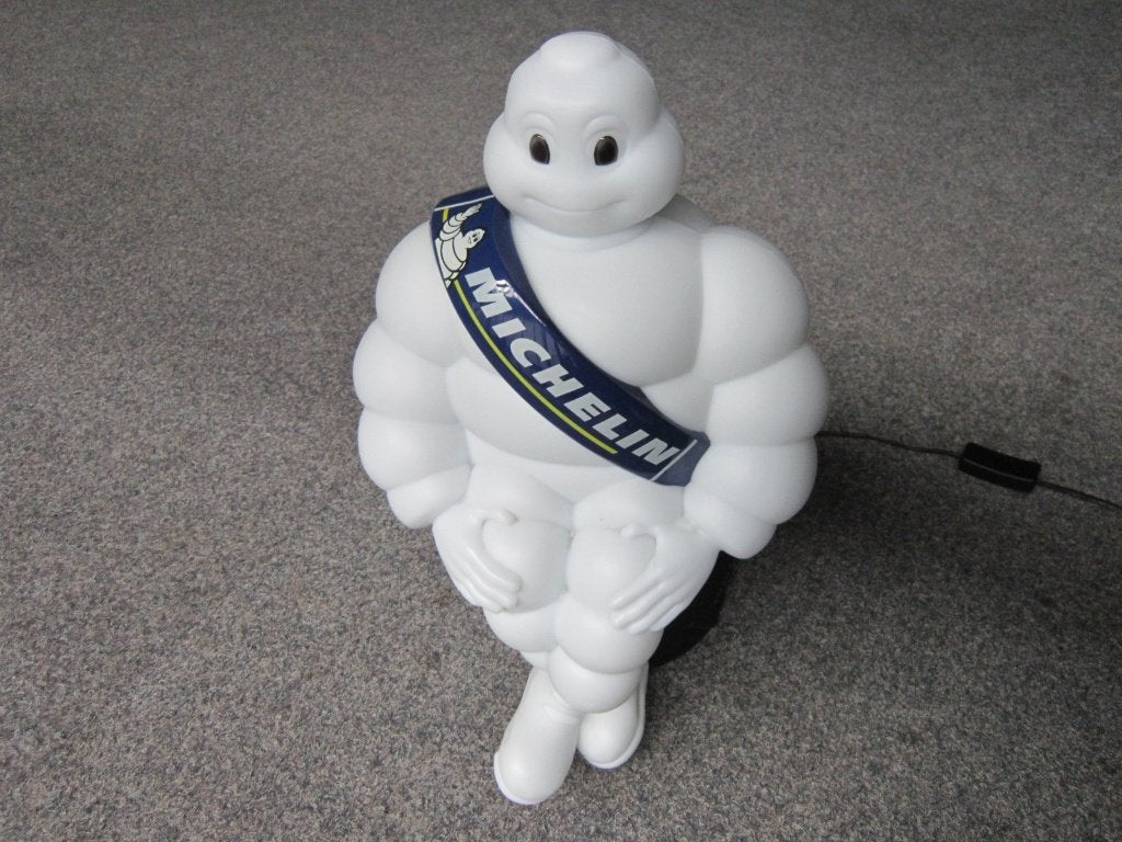 MICHELIN POP LED LICHTRECLAME, Ophalen, Zo goed als nieuw, Lichtbak of (neon) lamp