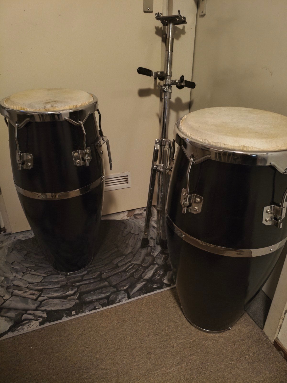 conga set., Muziek en Instrumenten, Percussie, Ophalen, Trommel