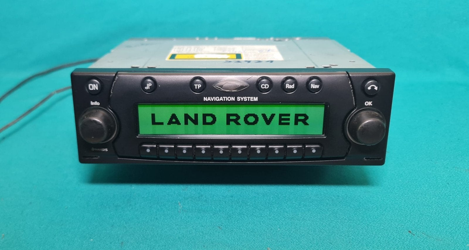 Land Rover Becker Trafic pro cd receiver navigation, Verzenden, Zo goed als nieuw