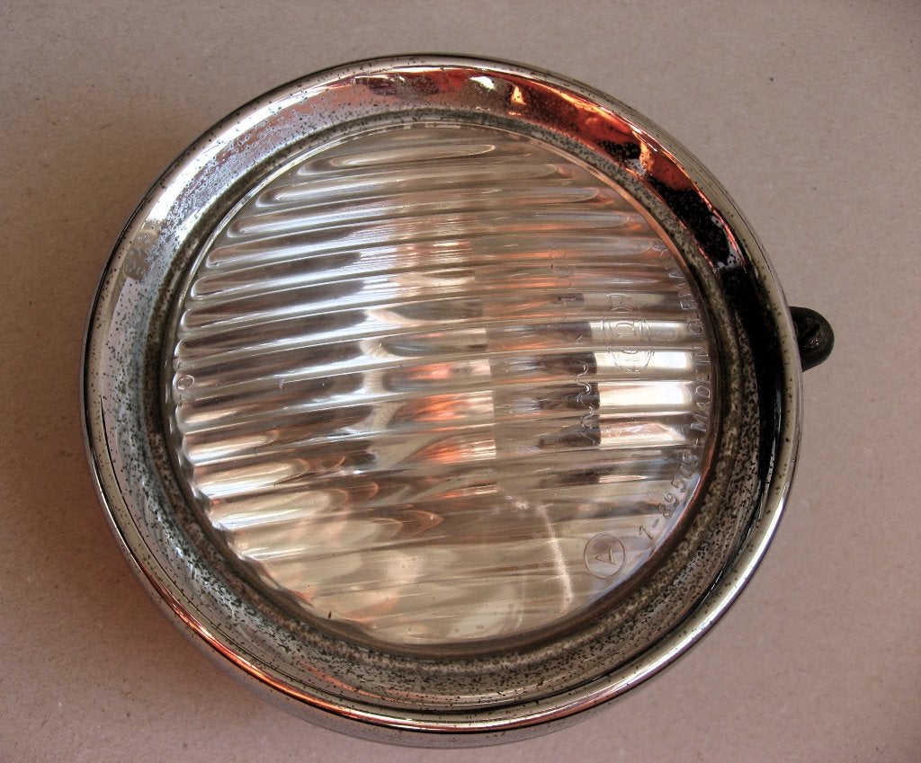 Vintage Hella mistlamp voor klassieke auto of motorfiets, Ophalen of Verzenden, Gebruikt