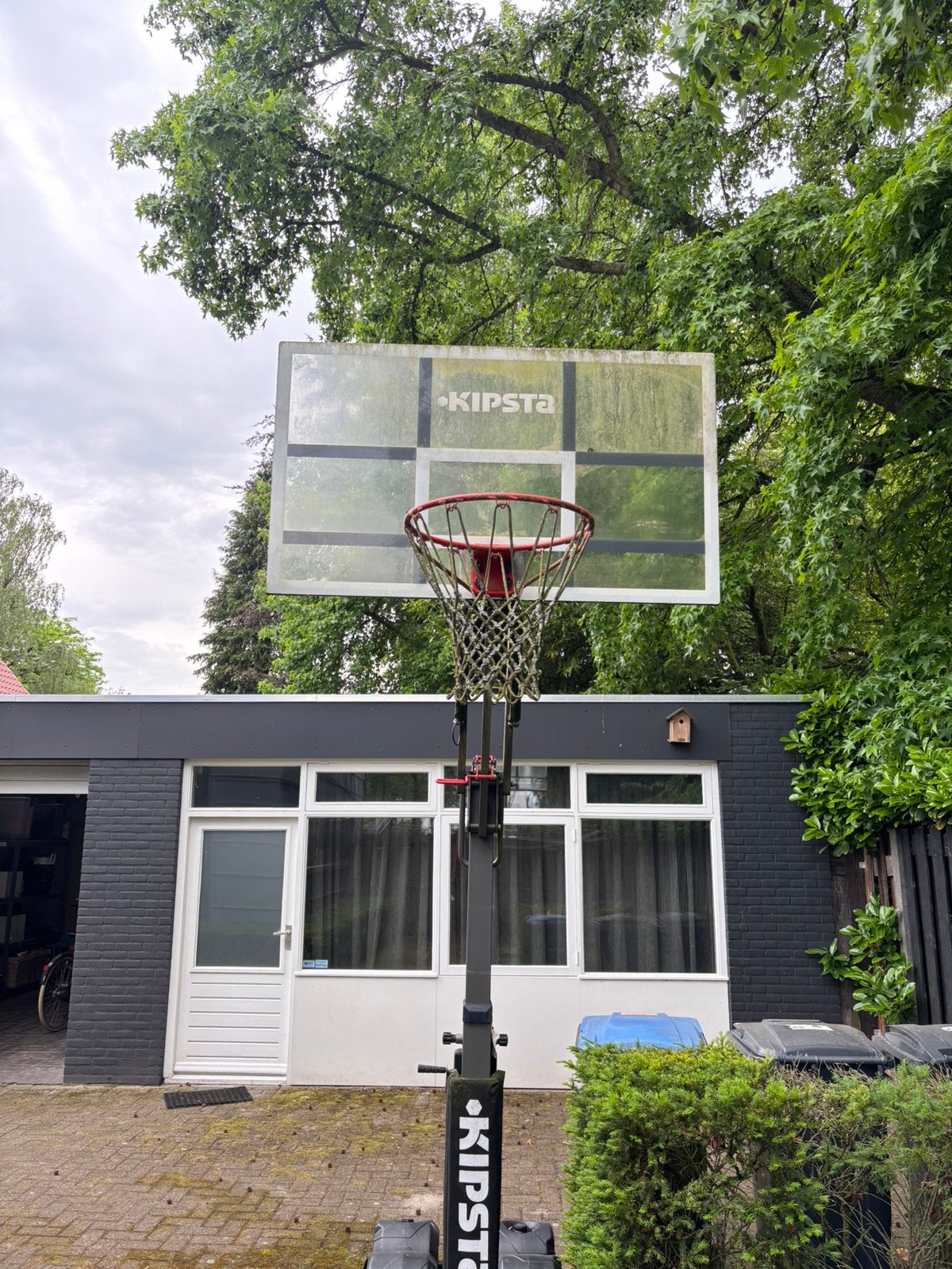 Basketbal paal groot, Ophalen of Verzenden, Gebruikt, Ring, Bord of Paal
