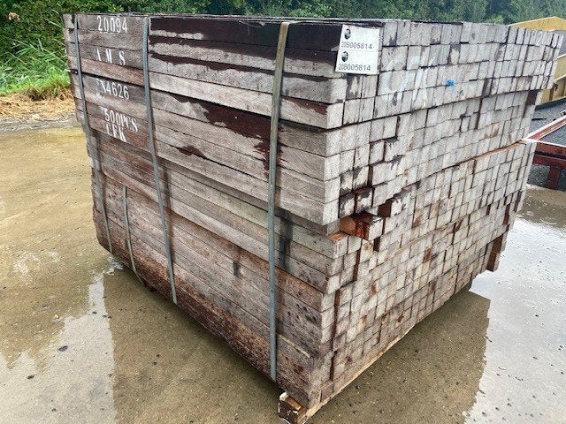 piketpaaltjes/ Hardhouten palen 4x4 a 120cm met punt, Tuin en Terras, Palen, Balken en Planken, Ophalen, Palen, Nieuw, Hardhout