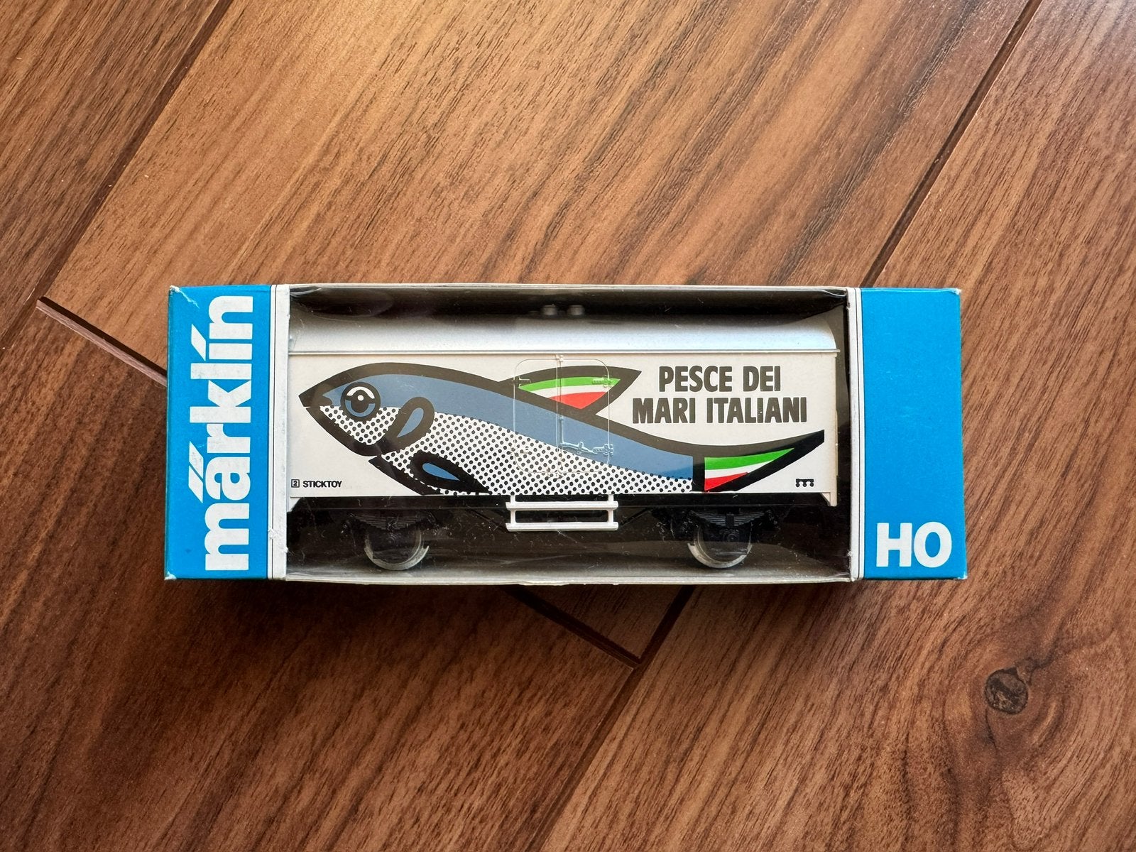 🚂 Marklin model 4415 Pesce Dei Mari Italiani van de FS, Hobby en Vrije tijd, Modeltreinen | H0, Wisselstroom, Wagon, Ophalen of Verzenden