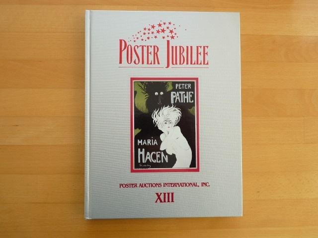 poster Jubilee, poster auctions international XIII, 1991, Ophalen of Verzenden, Zo goed als nieuw, A1 t/m A3, Overige onderwerpen