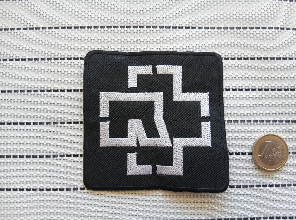 Rammstein logo patch 16, Verzenden, Nieuw, Kleding