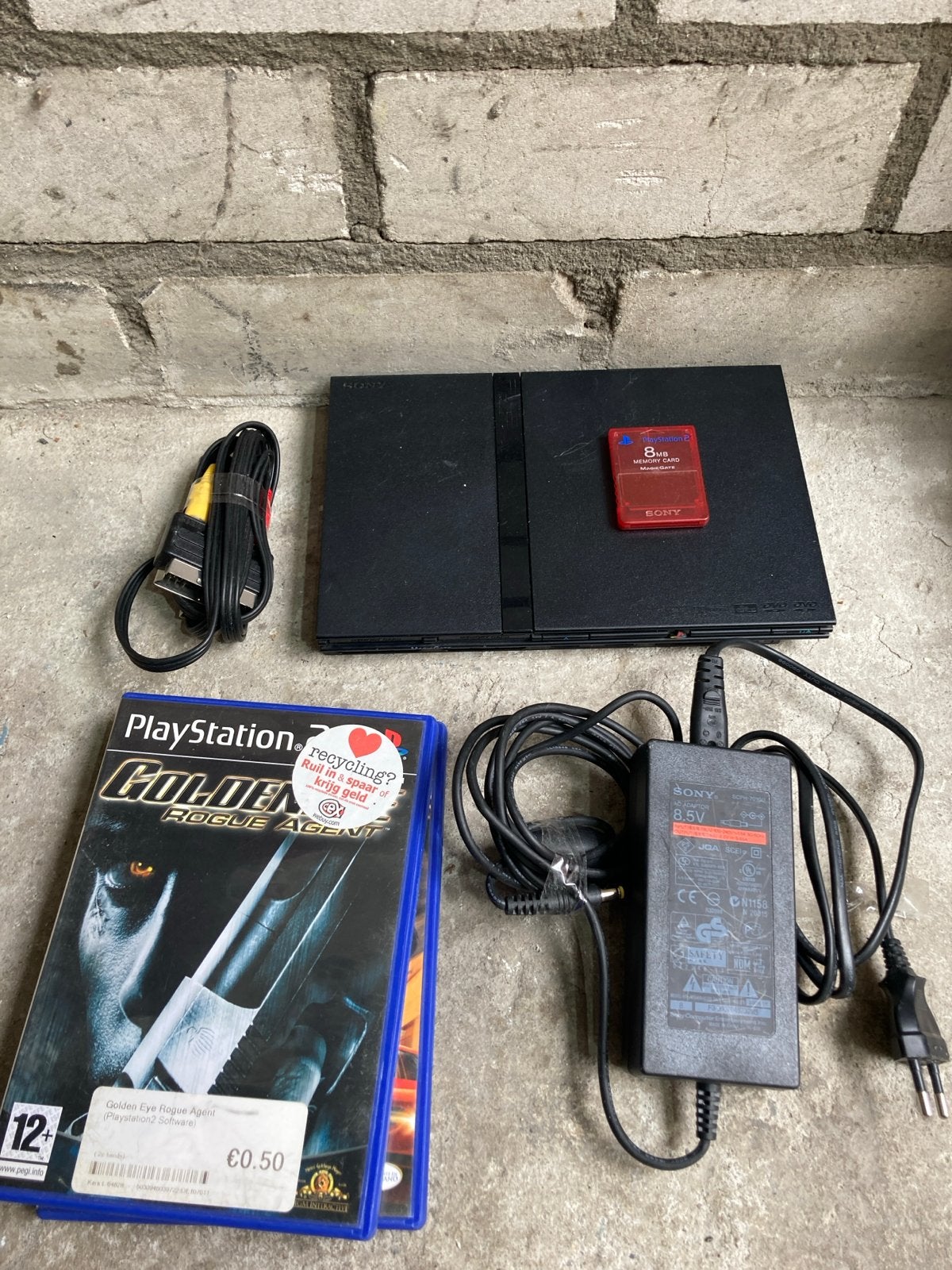PlayStation 2 met GoldenEye: Rogue Agent en accessoires, Gebruikt, Shooter, 1 speler, Ophalen of Verzenden