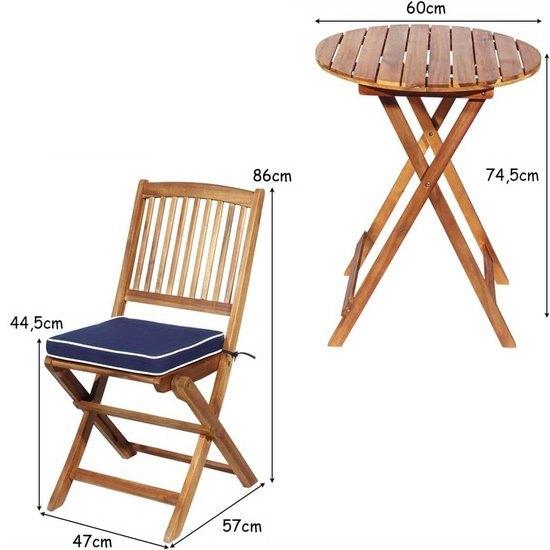 Balkontafelset – Balkonmeubelset – Bistroset – Tuinset, Corvance B.V., Verzenden, Nieuw, Corvancebol@gmail.com
